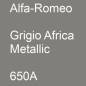 Preview: Alfa-Romeo, Grigio Africa Metallic, 650A.